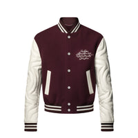 LOUIS VUITTON Embroidered Calfskin Varsity Jacket