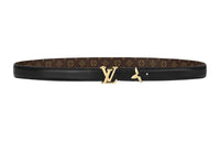 LOUIS VUITTON M8623W Pretty Lv 20mm Reversible Belt