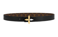 LOUIS VUITTON Louisette 25MM Reversible Belt Monogram Canvas