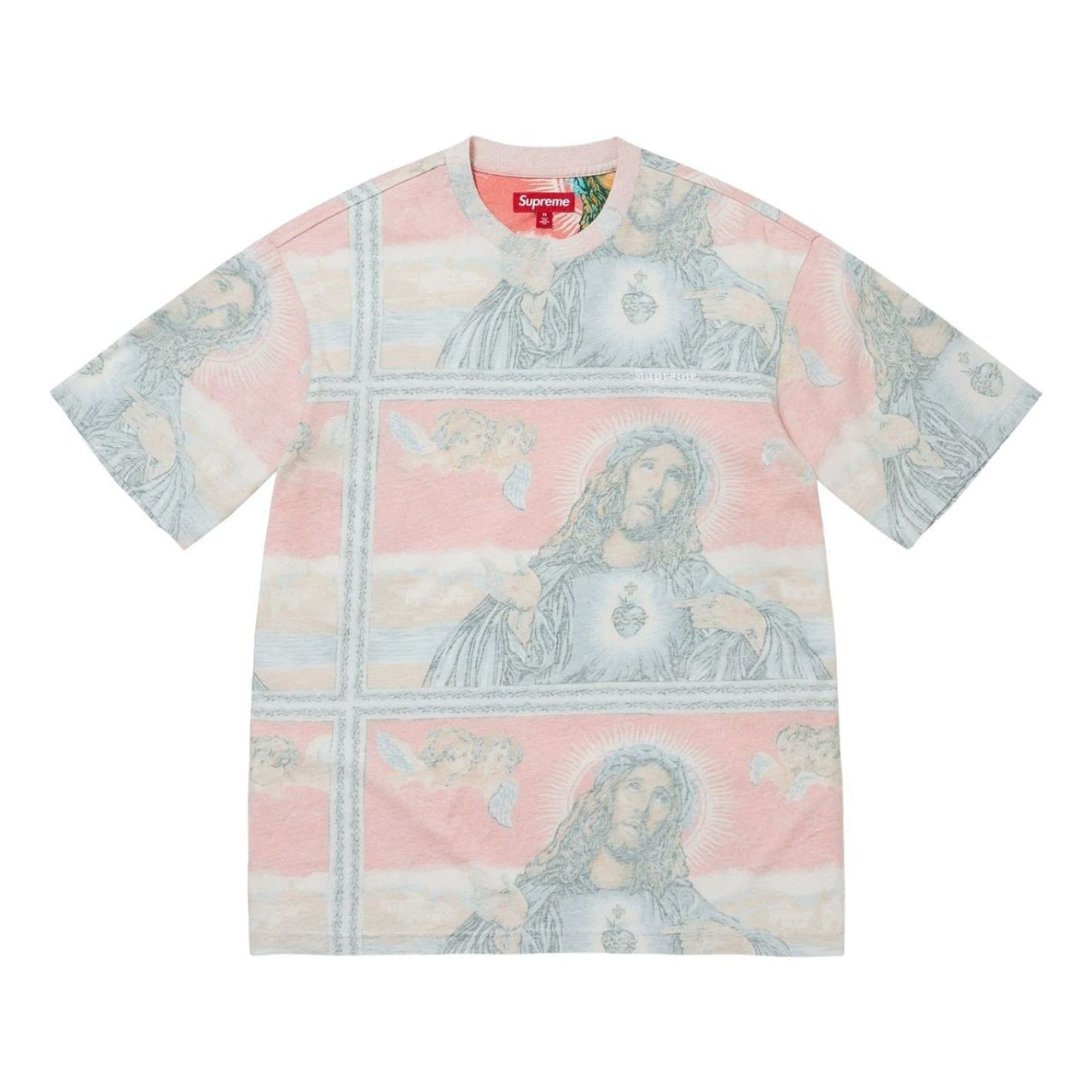 Supreme Jesus Short-Sleeve T-Shirt 'Multicolor' SUP-FW25-123