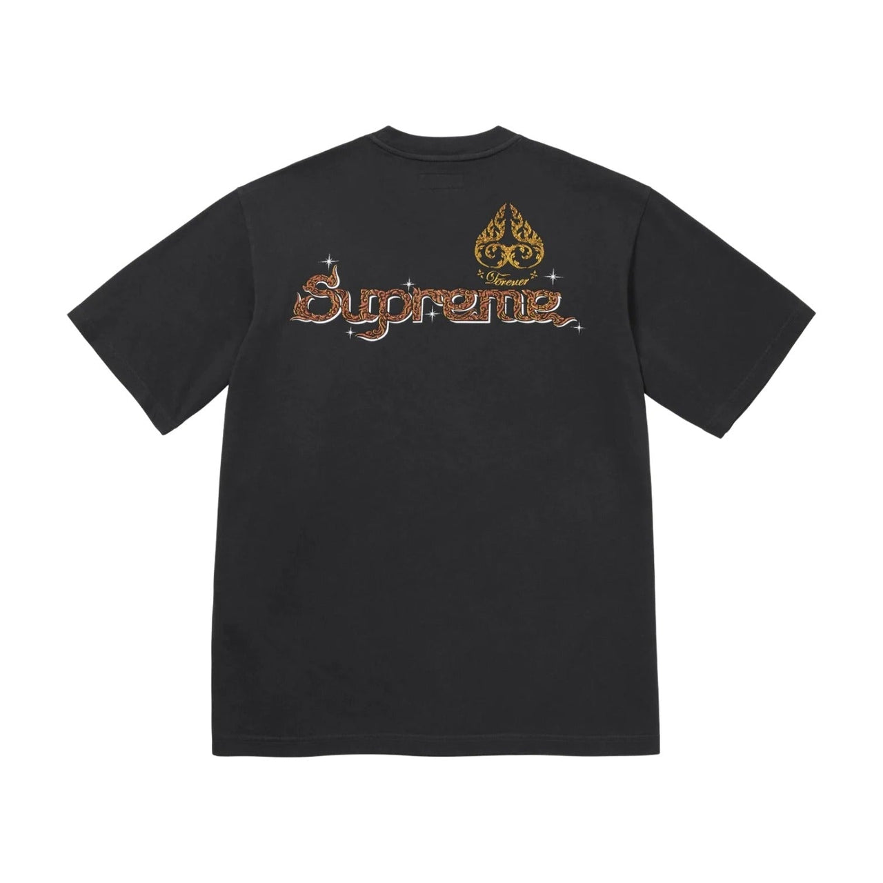 Supreme FW25 Peacock S/S T-Shirt 'Black' FW25KN96-BLACK