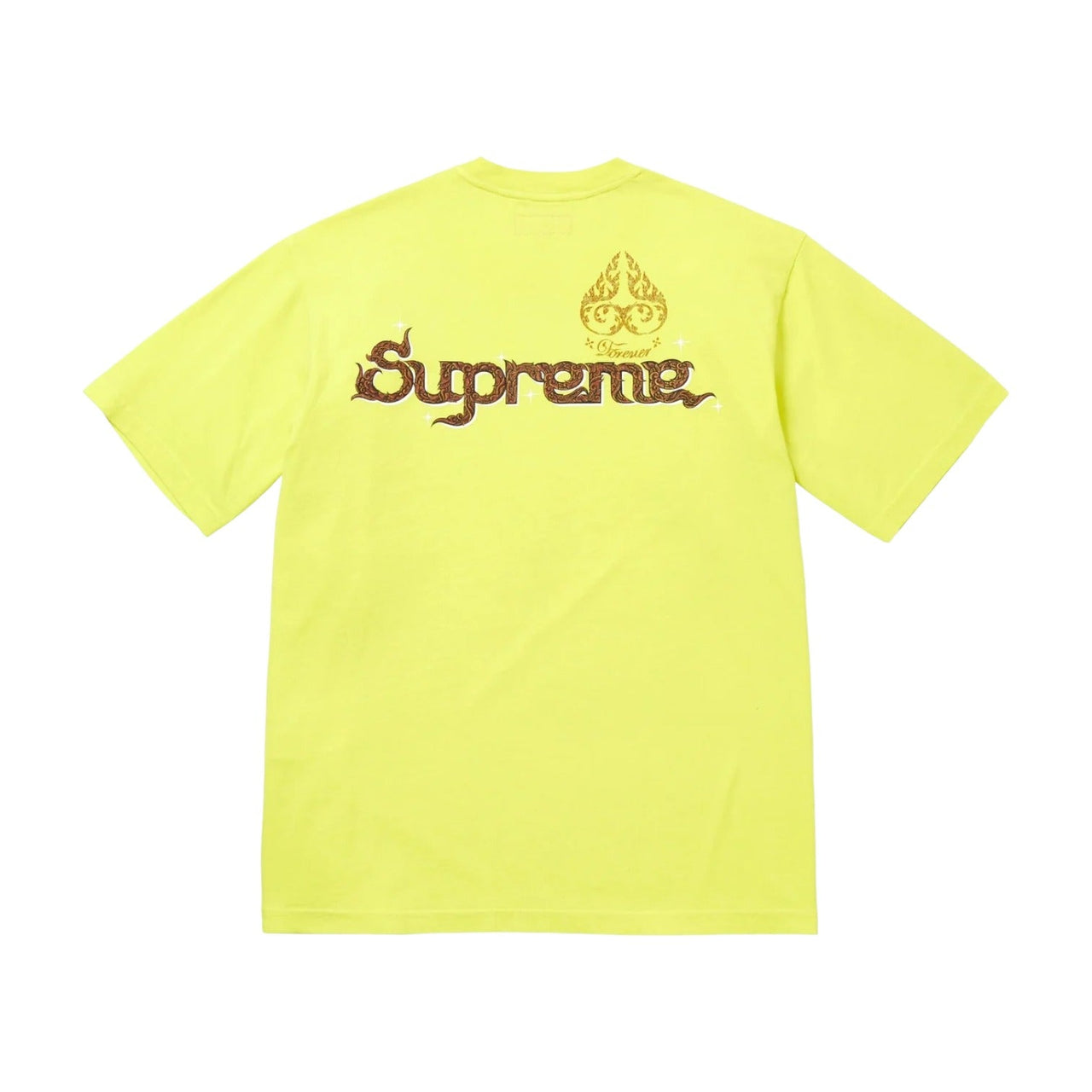 Supreme FW25 Peacock S/S T-Shirt 'Lime' FW25KN96-LIME