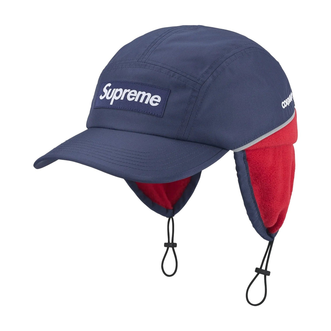 Supreme Polartec Lined Packable Earflap Camp Cap 'Navy' SUP-FW25-1127-NAV