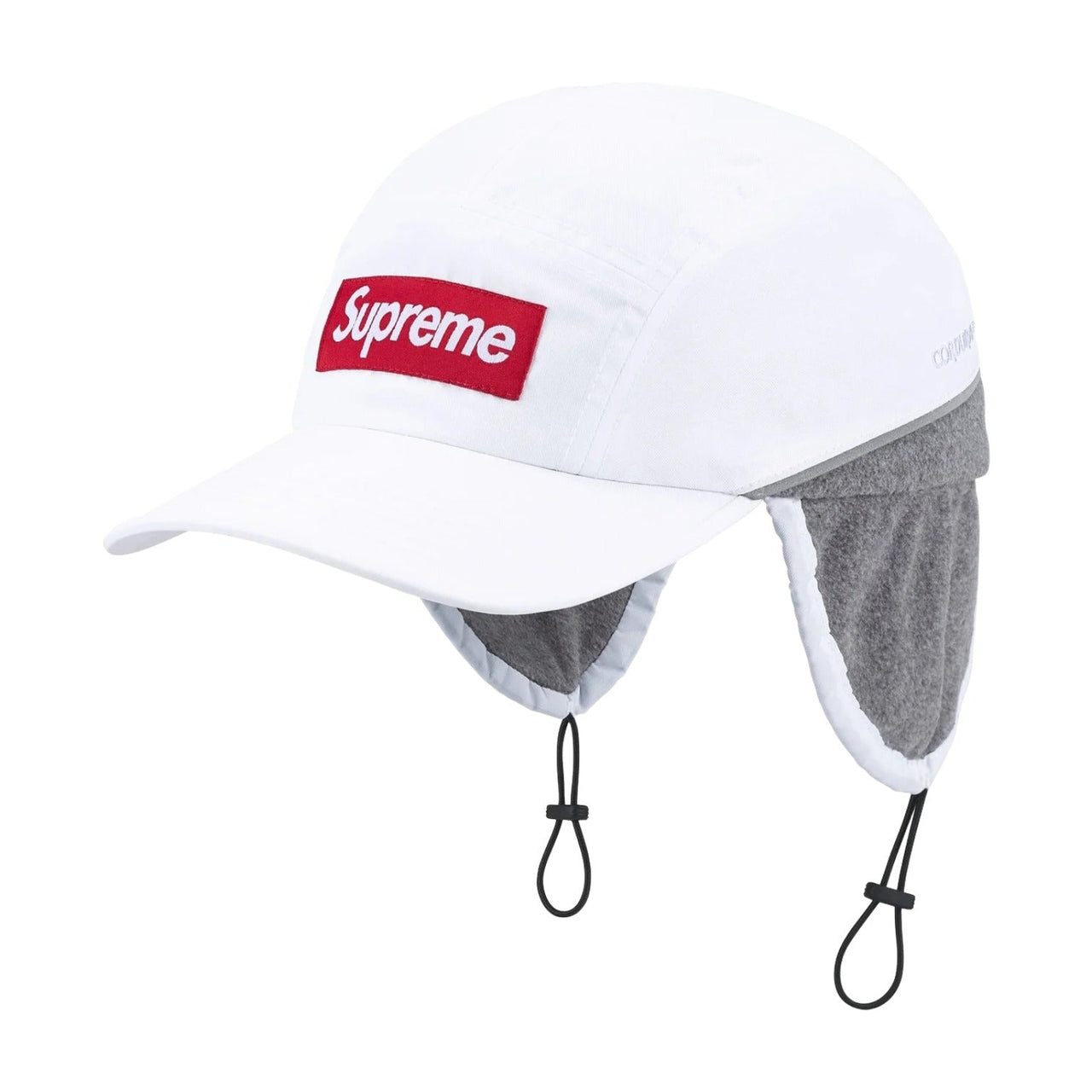Supreme Polartec Lined Packable Earflap Camp Cap 'White' SUP-FW25-1127-WHT