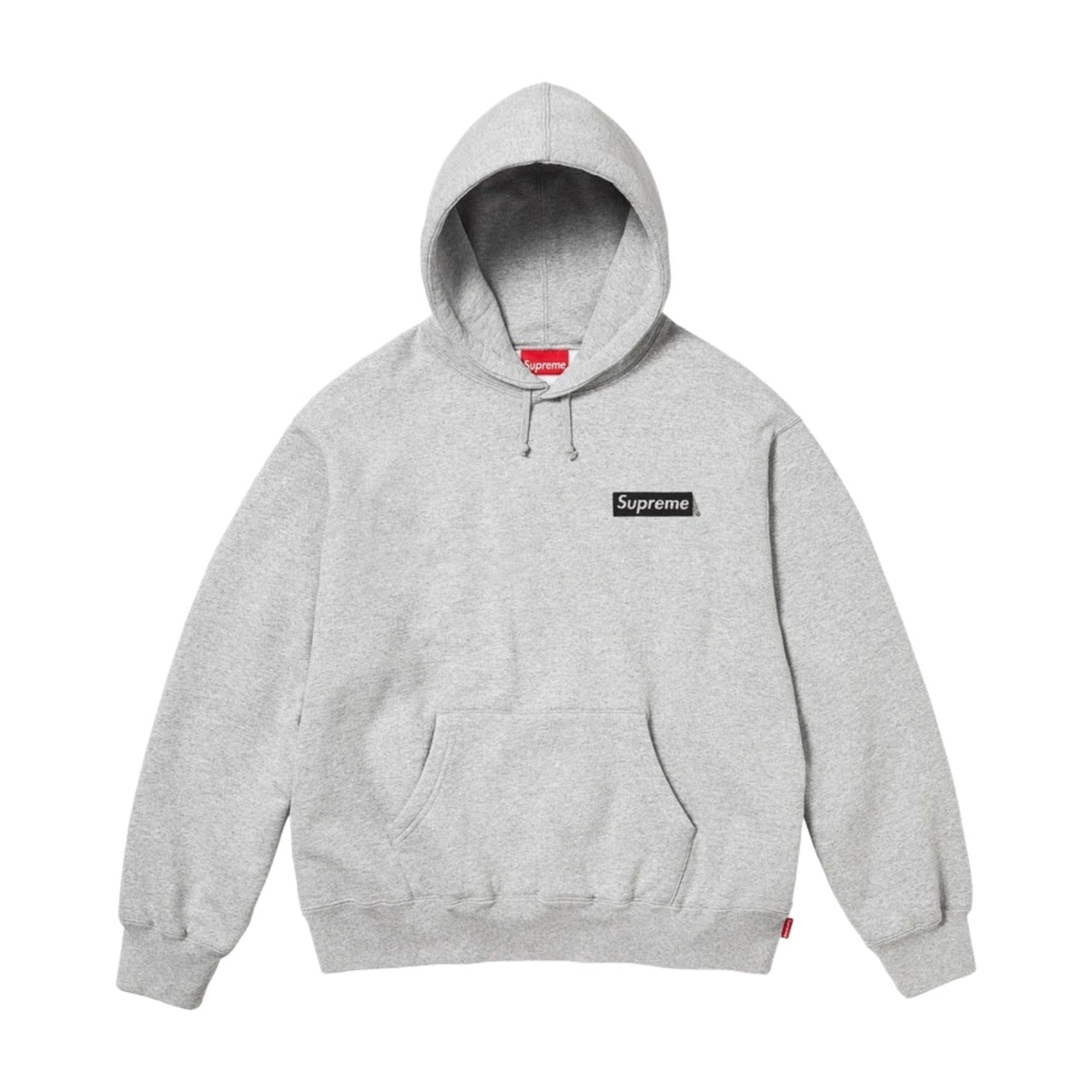 Supreme FW25 President Hooded Sweatshirt 'Heather Grey' FW25SW80-HEATHER-GREY