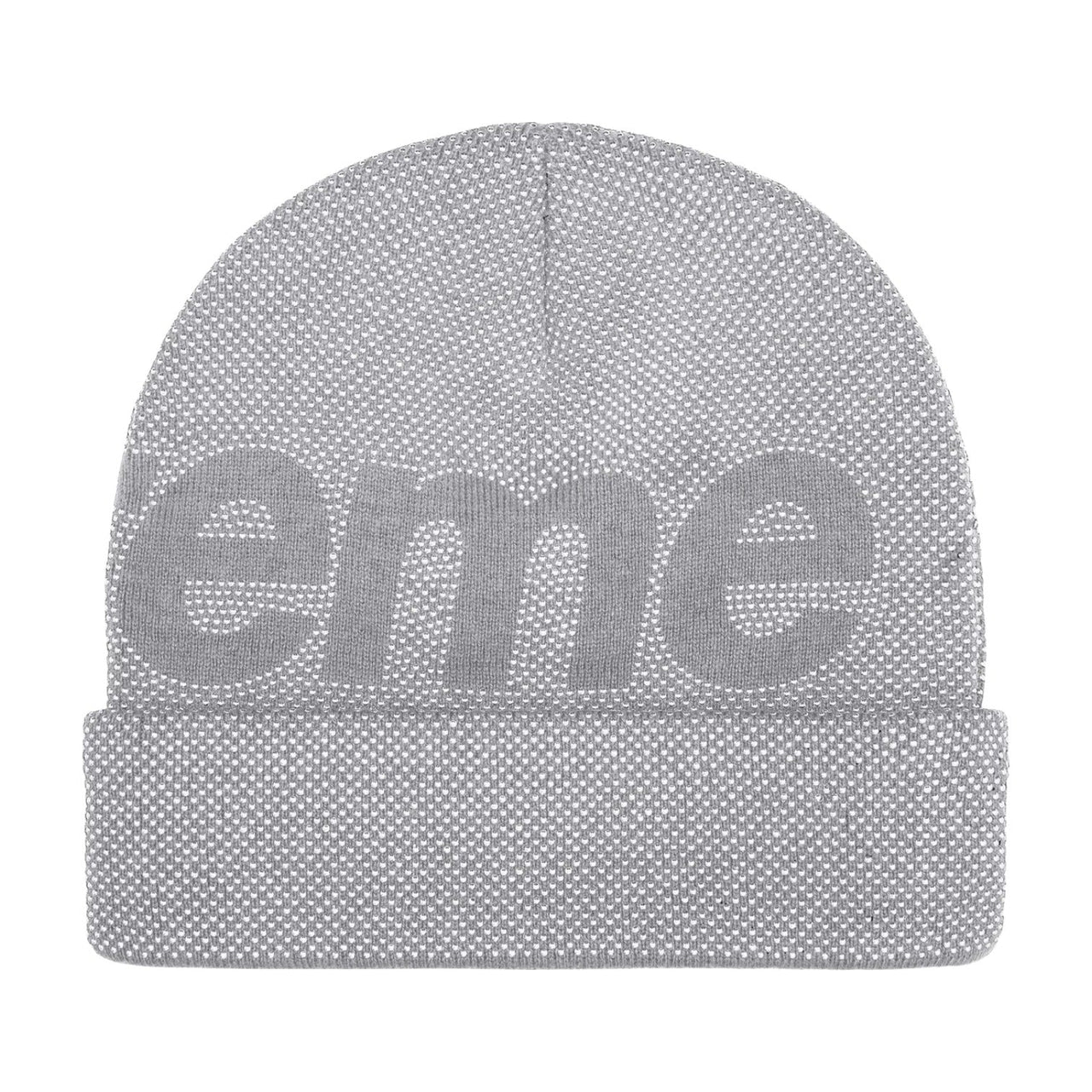 Supreme FW25 Studded Knockout Big Logo Beanie 'Heather Grey' SUP-FW25-1098-GRY