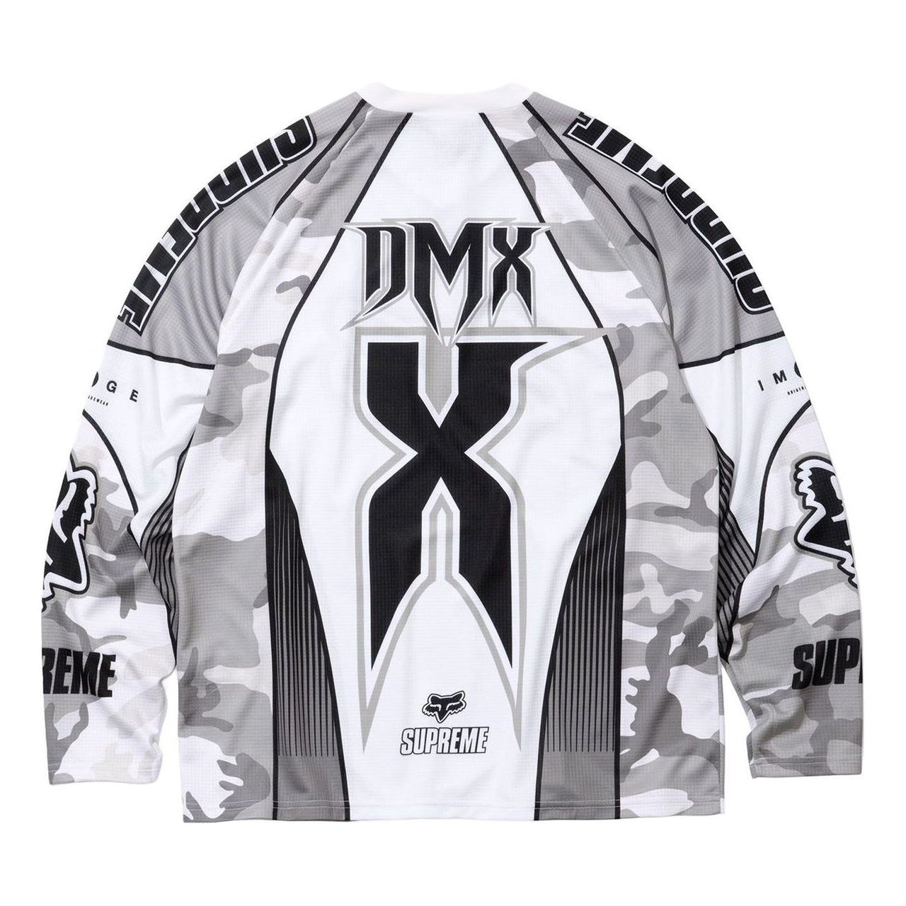 Supreme x Fox Racing DMX Jersey 'Snow Camo' FW25KN60-SNOW-CAMO