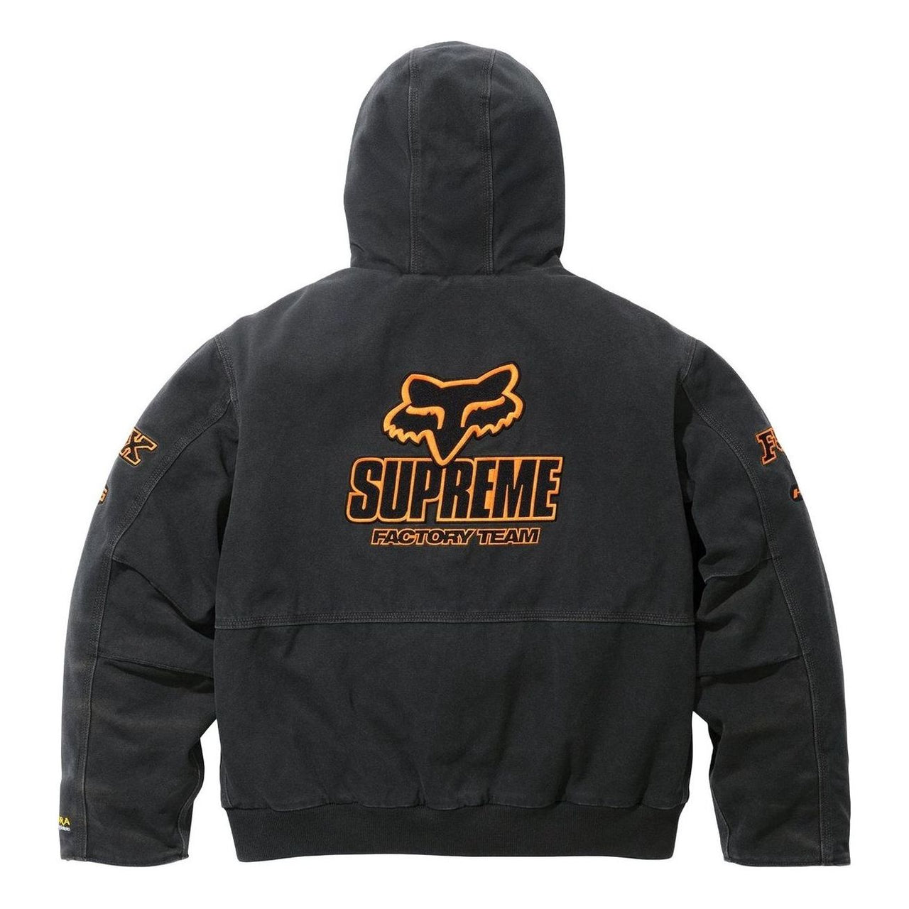 Supreme x Fox Racing Hooded Work Jacket 'Black' FW25J59-BLACK