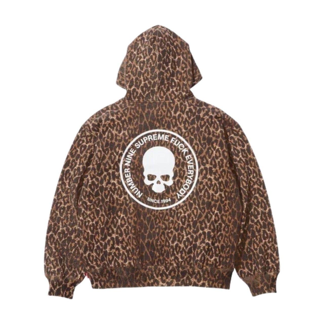 Supreme FW25 x Number (N)ine Hooded Sweatshirt 'Leopard' SUP-FW25-266-LEO