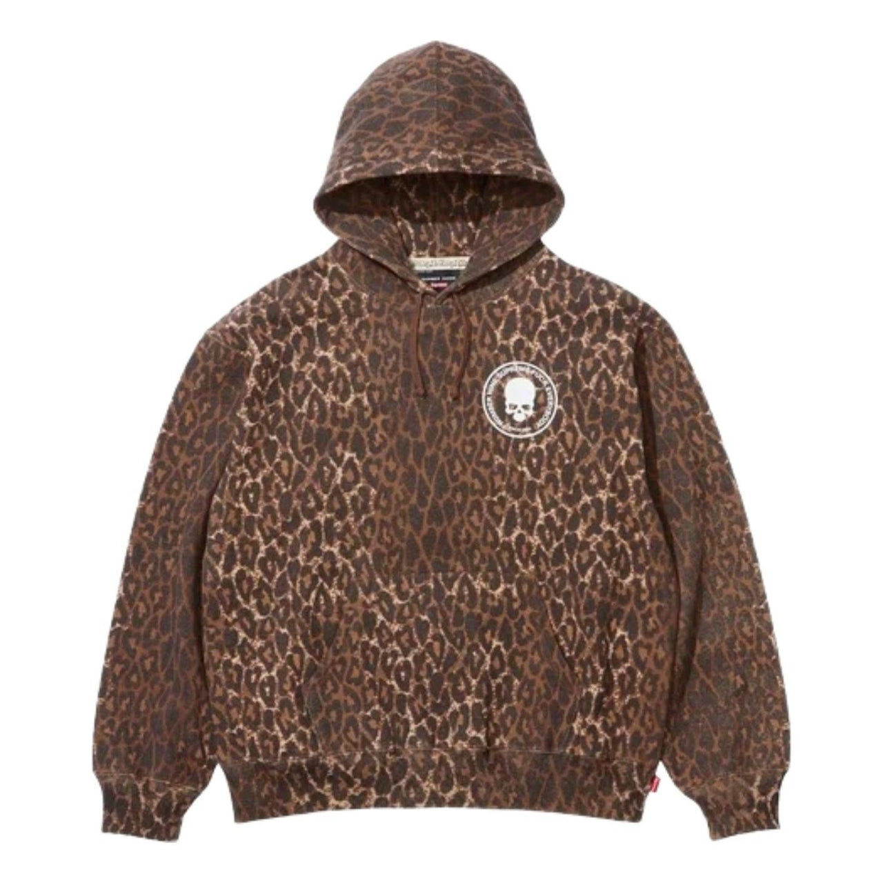Supreme FW25 x Number (N)ine Hooded Sweatshirt 'Leopard' SUP-FW25-266-LEO