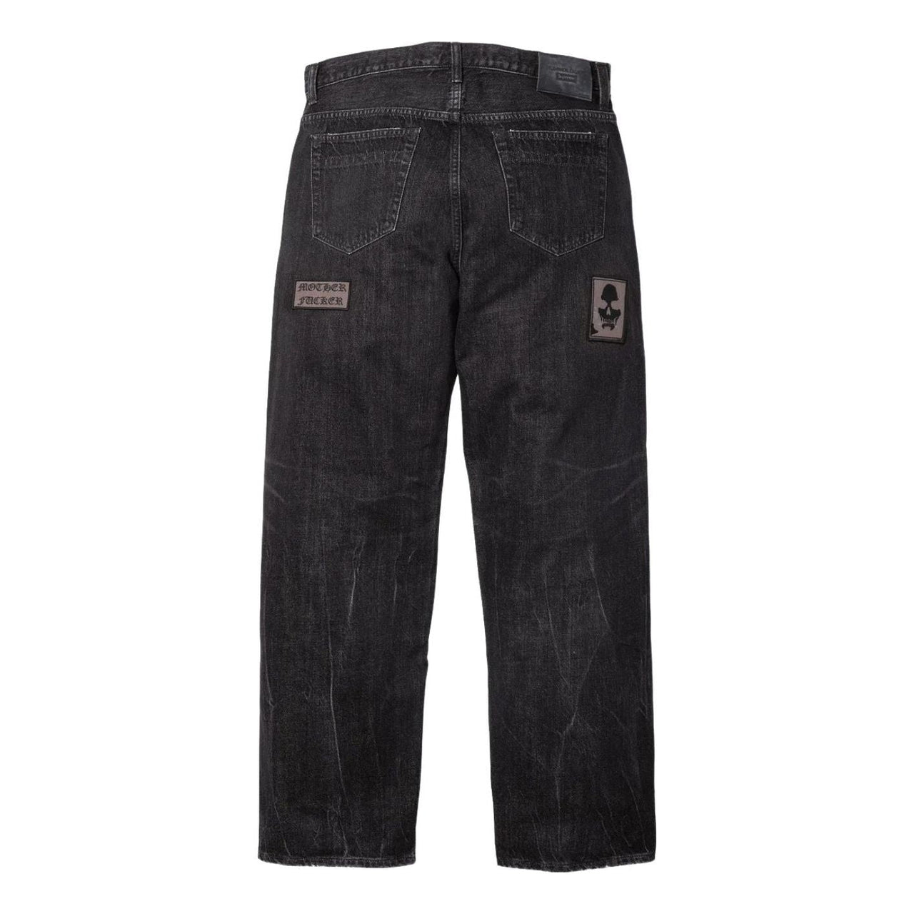 Supreme FW25 x Number (N)ine Patches Loose Fit Jean 'Black' FW25P50-BLACK