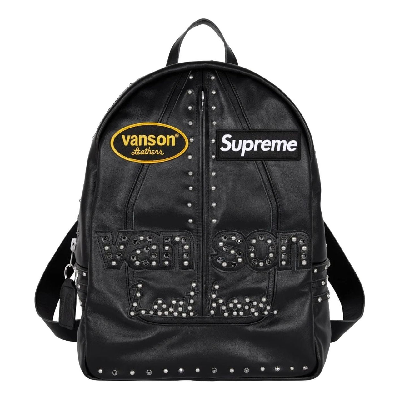 Supreme FW25 x Vanson Leathers x B.B. Simon Backpack 'Black' FW25B26-BLACK
