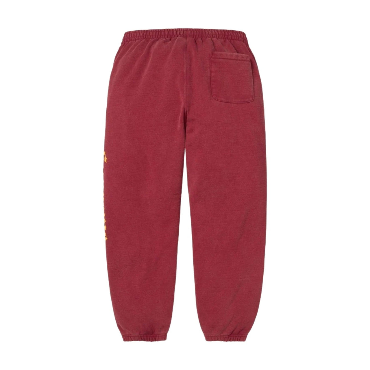 Supreme FW25 Washed Old English Sweatpant 'Cardinal' SUP-FW25-190-CRD