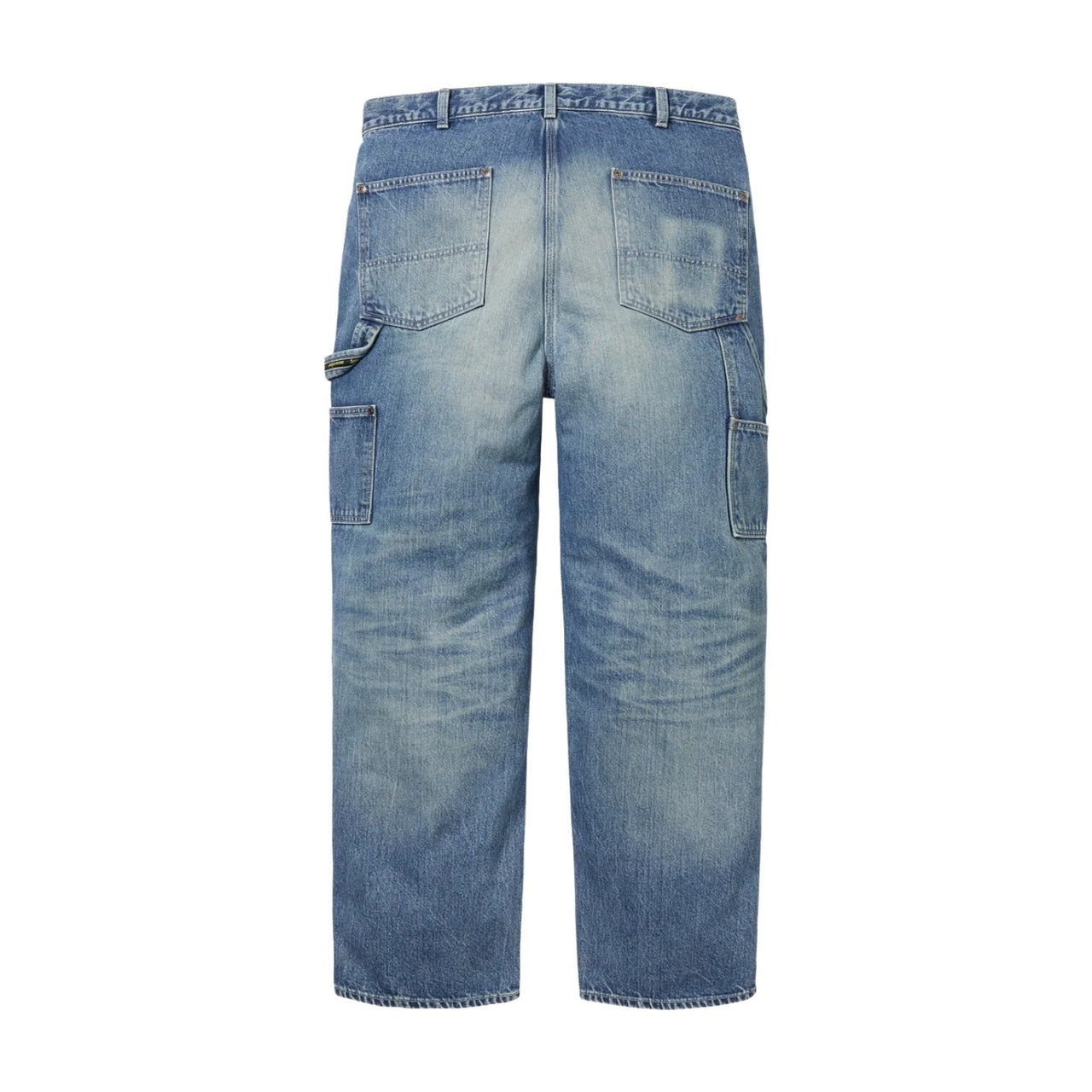 Supreme FW25 Worn Double Knee Denim Painter Jean 'Washed Indigo' FW25P25-WASHED-INDIGO