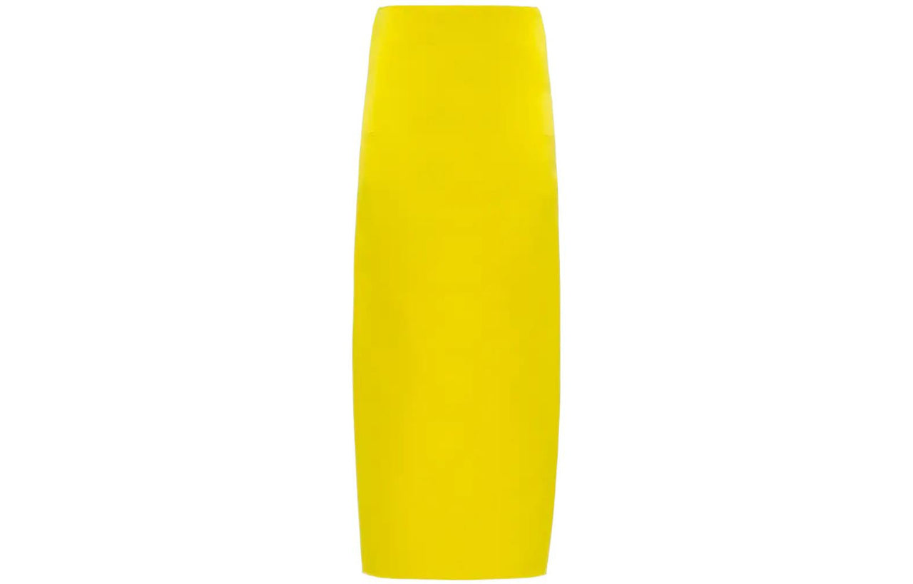 PRADA Casual Long Skirts Women's Yellow