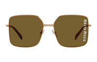 MIU MIU Alloy Irregular Shape Sunglasses Women's