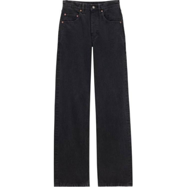 SAINT LAURENT 90'S High Waist Baggy Jeans