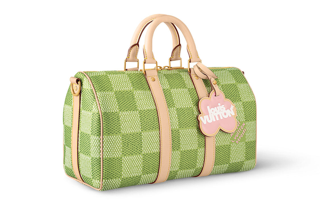 LOUIS VUITTON By Tyler The Creator Keepall Bandouliere 35 Green Damier Golf