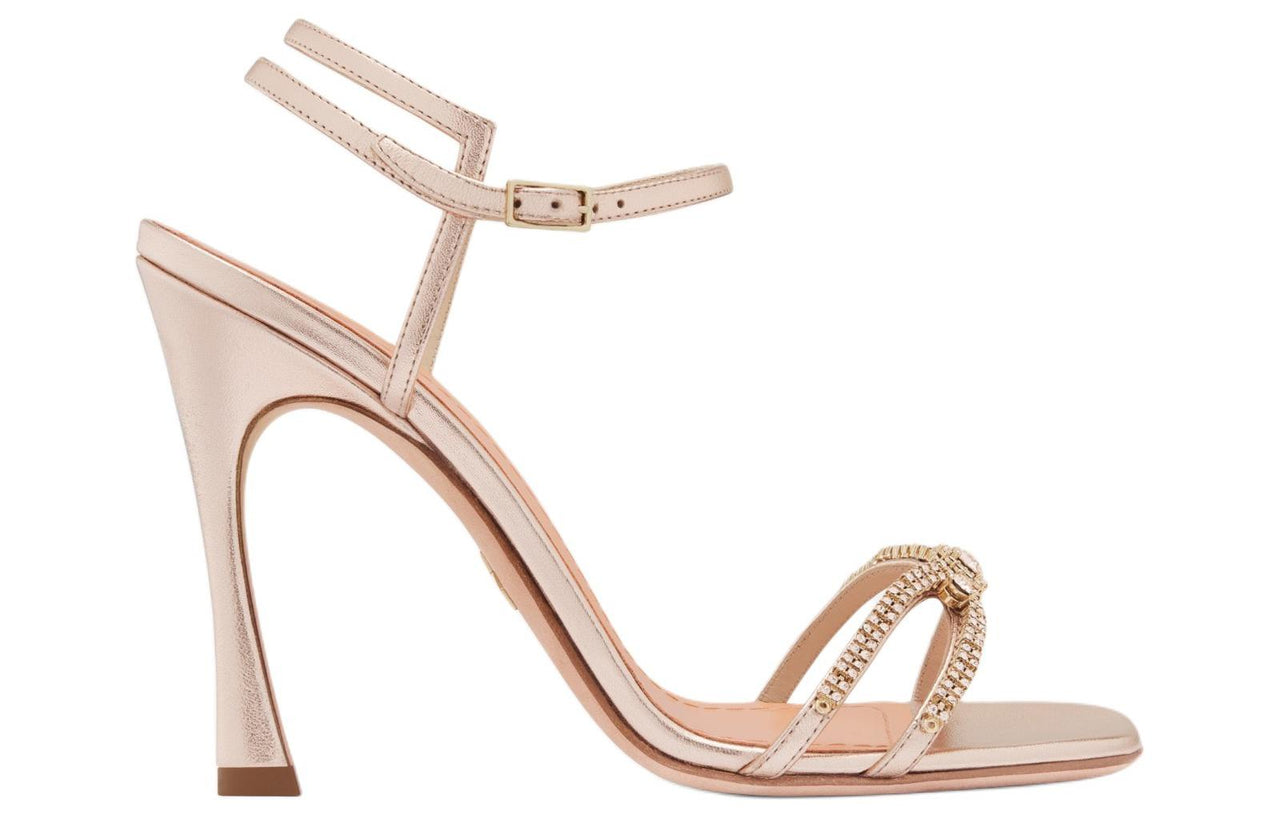 DIOR Strap Sandals 10.5cm Women's Orange