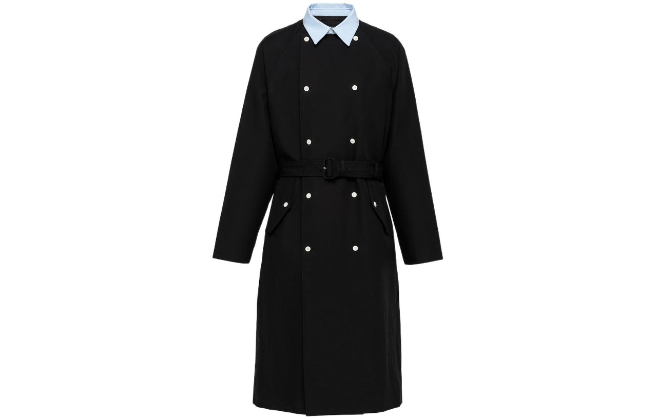 PRADA Coats Men Black