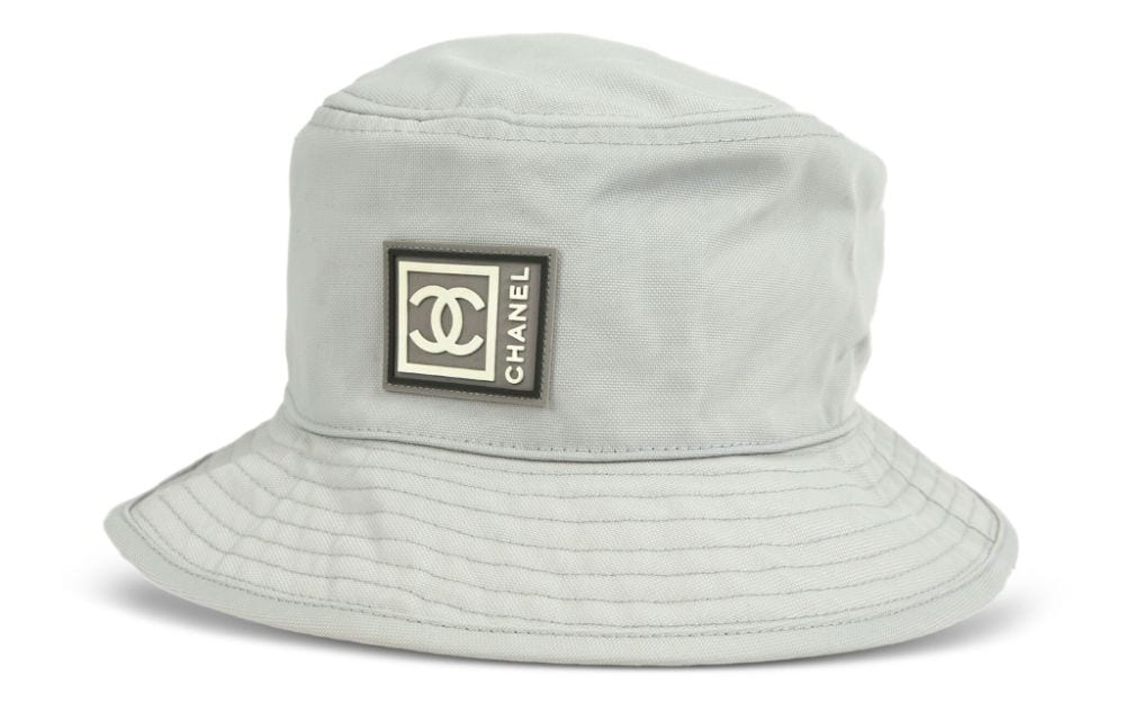 CHANEL 1990 2000s Sport Line Bucket Hat