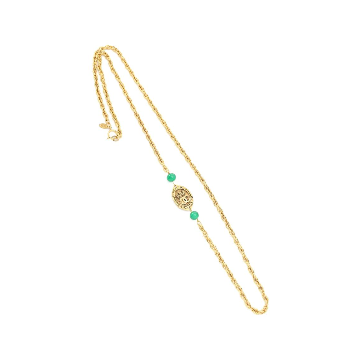 CHANEL 1986-1988 Cc Chain Bracelet