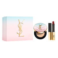 SAINT LAURENT Twilight Daybreak Little Gold Bar Limited Pink Air Cushion Makeup Sets Natural 2.2g+12g