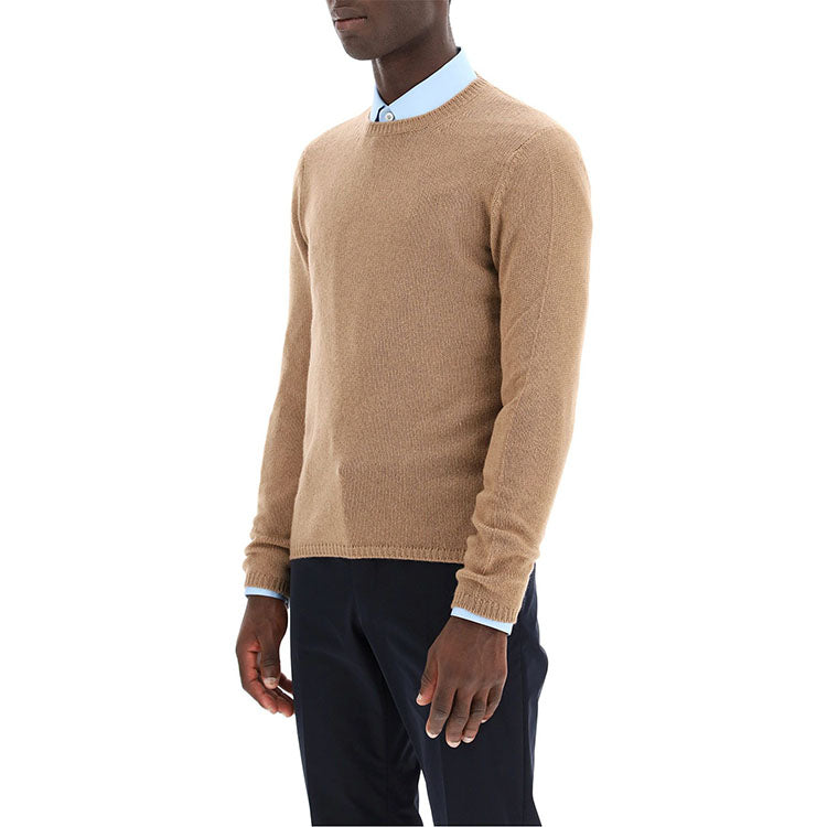 PRADA Cashmere Sweaters Men Umber