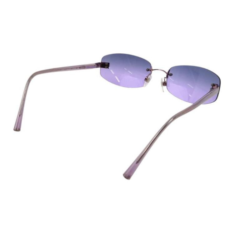 CHANEL 1990-2000s Rimless Sunglasses