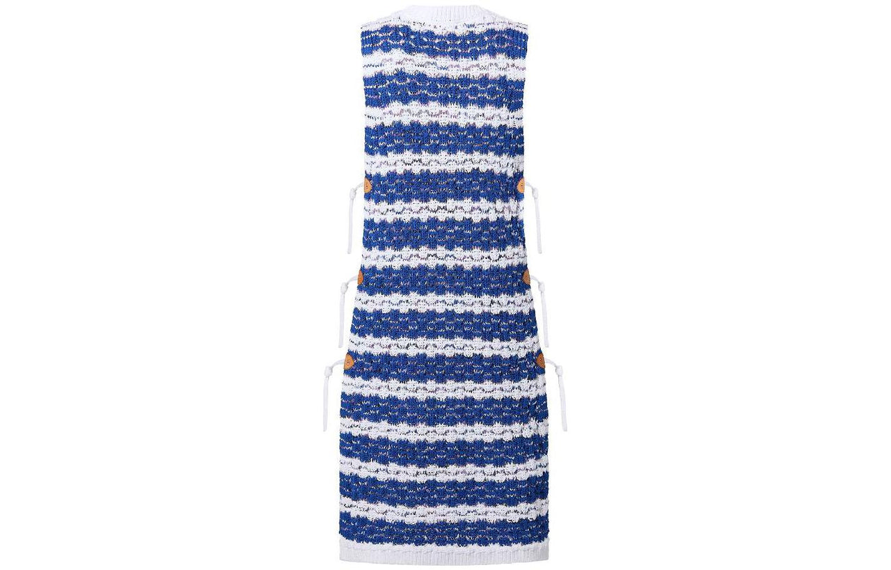 LOUIS VUITTON Sleeveless Dresses Women's Blue