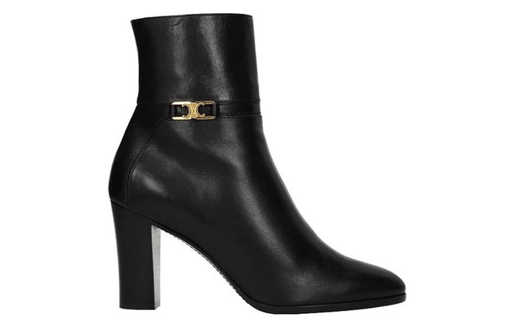 CELINE Claude Ankle Boots Women's Black