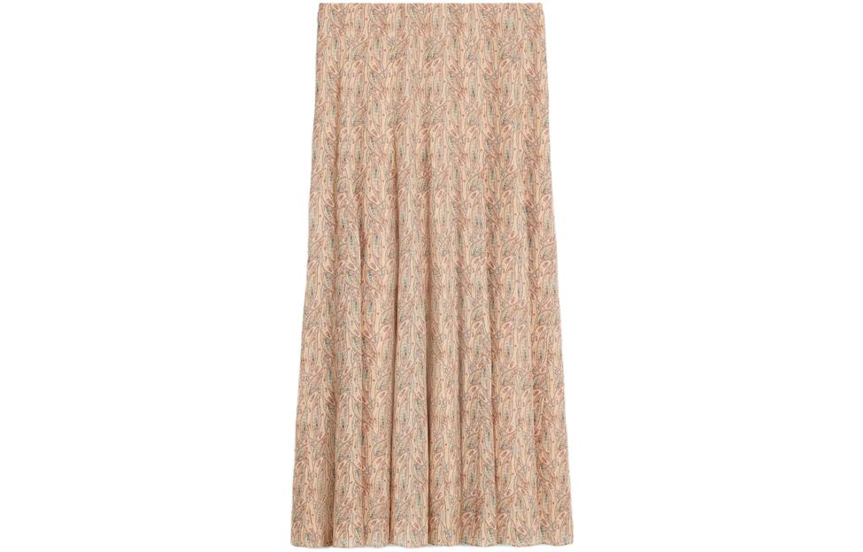 CELINE Casual Long Skirts Women's Orange