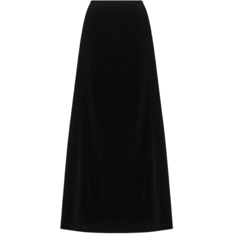 DIOR FW24 Casual Long Skirts Women's Black