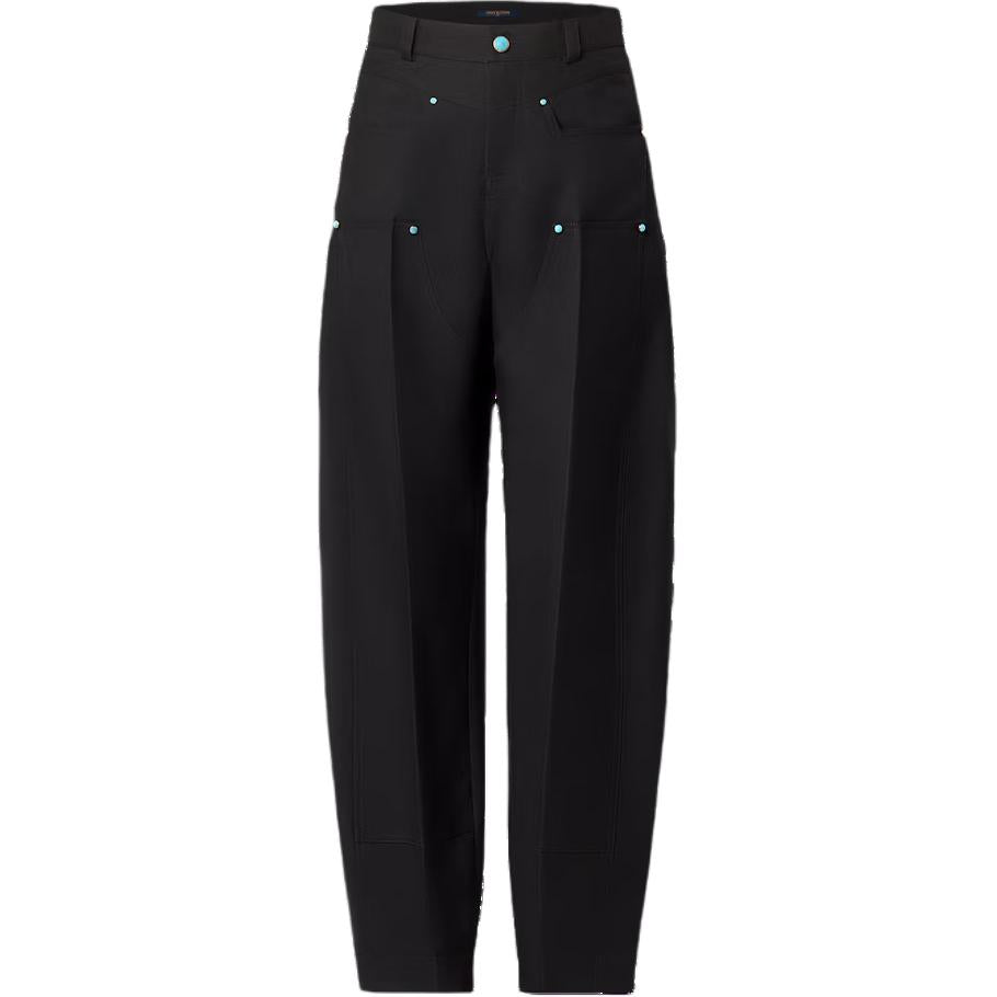 LOUIS VUITTON Tailored Wool Workwear Pants