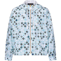 LOUIS VUITTON Monogram Tile Hooded Parka