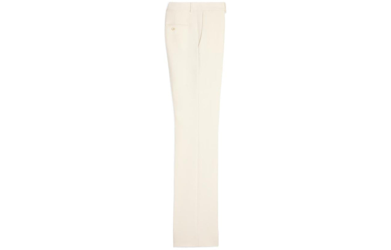 CELINE CELINE DYSFUNCTIONAL BAUHAUS Men's Collections FW22 Casual Pants Men's Ecru