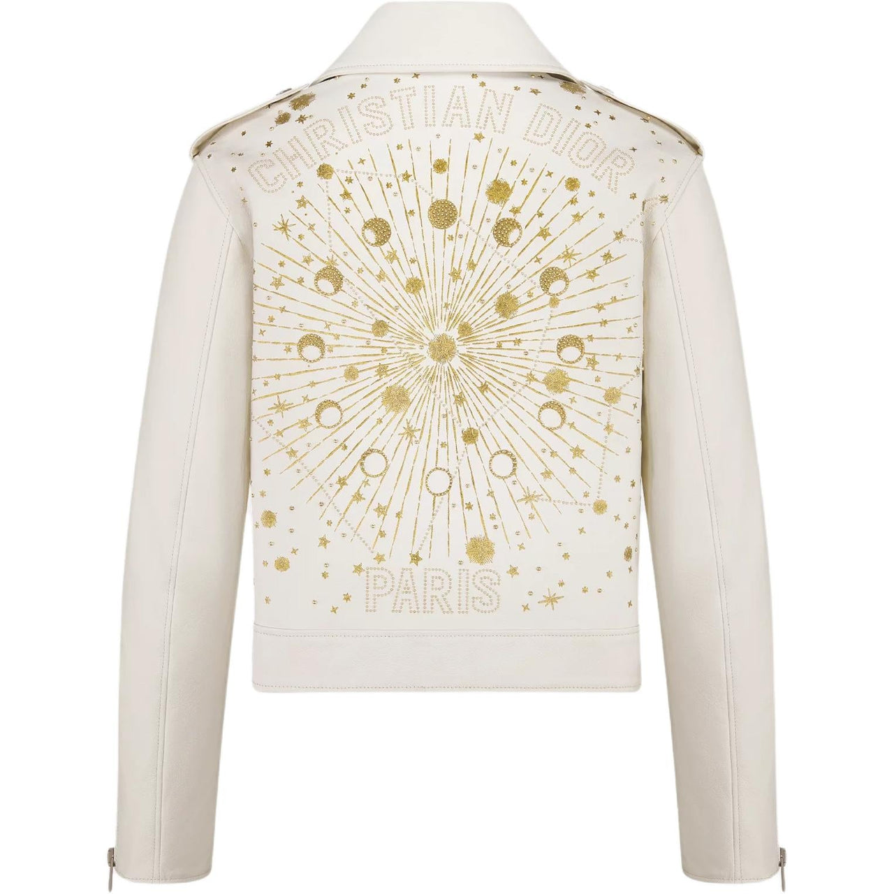 DIOR Leather Jacket Women's White