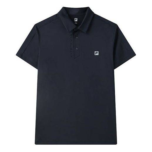 FILA Athletics Business Casual Short Sleeve polo Blue A11M125158F-NV
