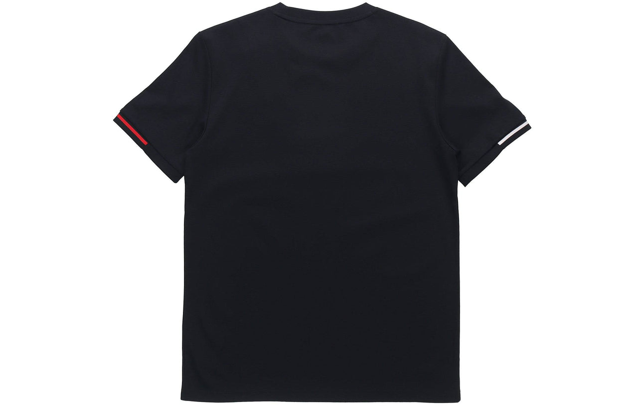 FILA Small Logo Jacquard Short Sleeve Navy Blue F11M031113F-NV
