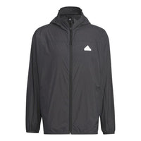 adidas Tech Lightweight Woven Jacket Asia Sizing 'Black' IT3940