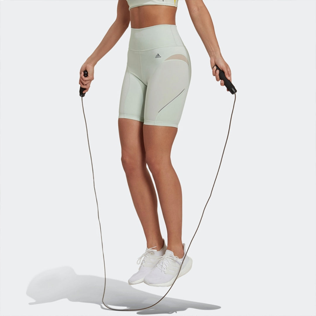 (WMNS) adidas Tailored HIIT 45 seconds Training Short Leggings Asia Sizing 'Teal' HN9456