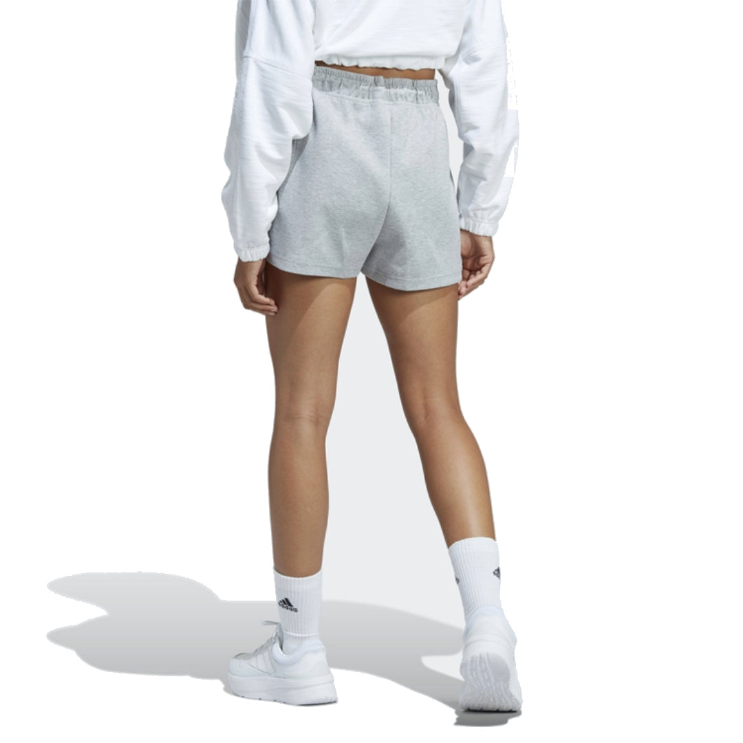(WMNS) adidas Future Icons 3-Stripes Shorts Asia Sizing 'Grey' IC0521