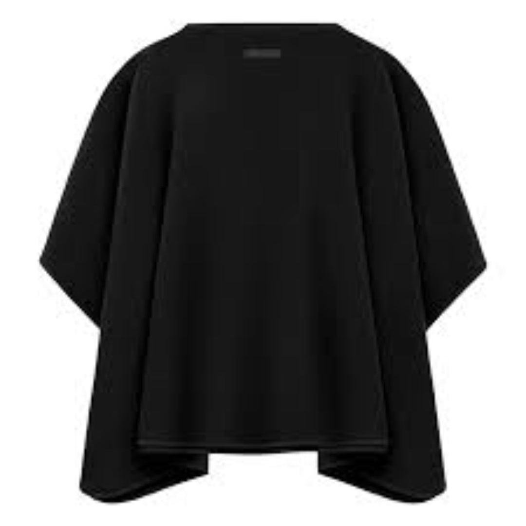 (WMNS) adidas x Fear of God Athletics Suede Fleece Poncho Asia Sizing 'Black' IM8930