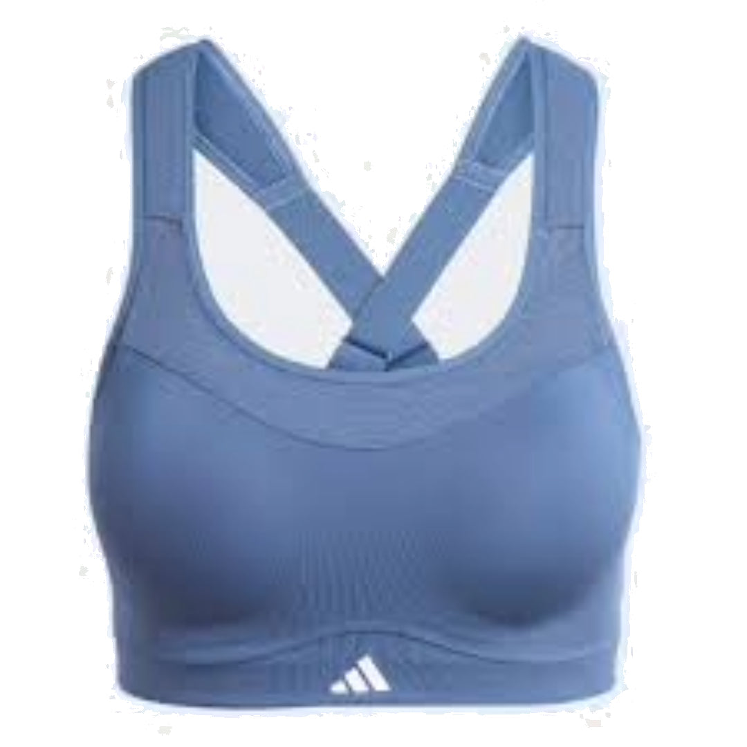 (WMNS) adidas TLRD Impact Luxe High-Support Zip Bra Asia Sizing 'Teal' IX4944