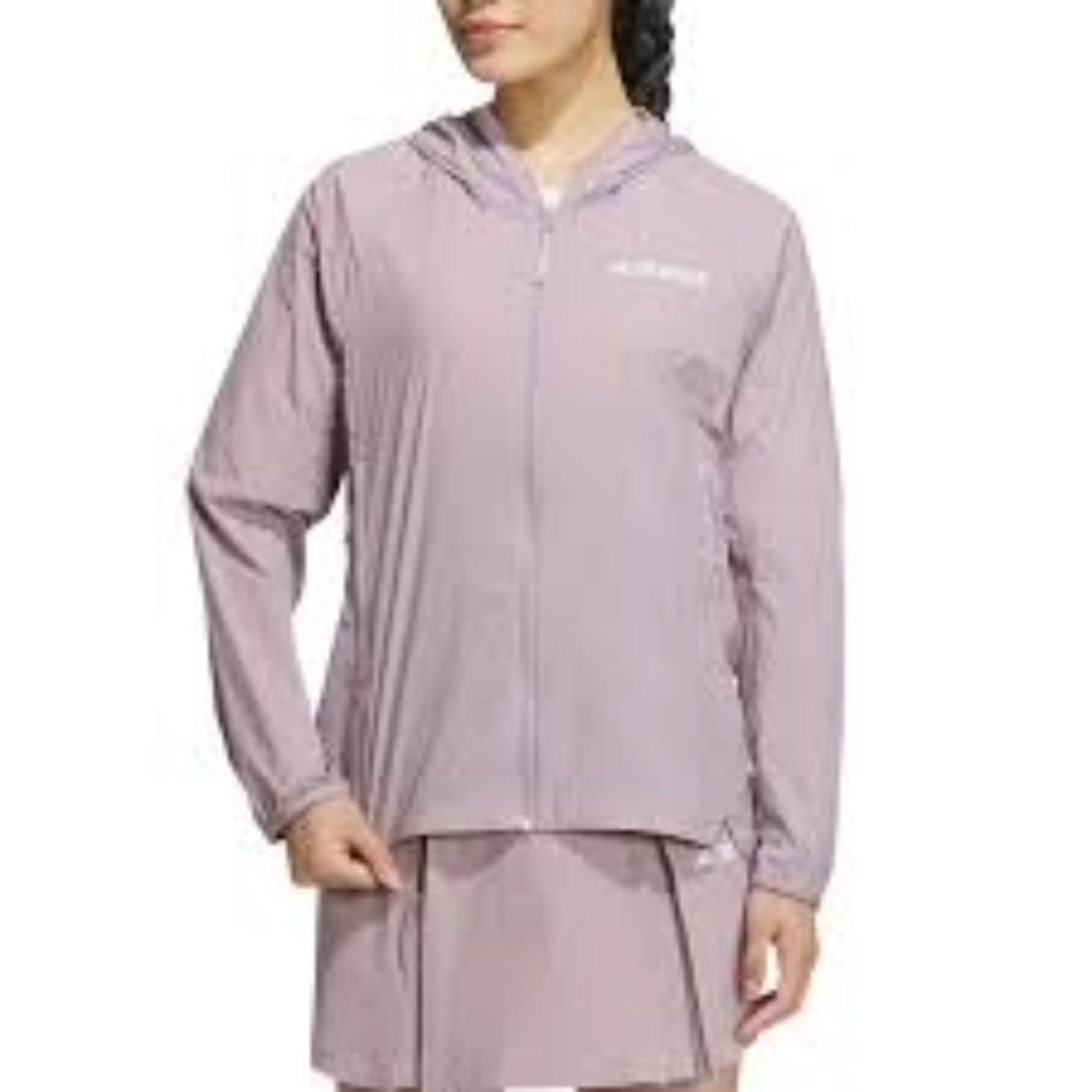 (WMNS) adidas Lightweight Windbreaker Asia Sizing 'Purple' IS0277