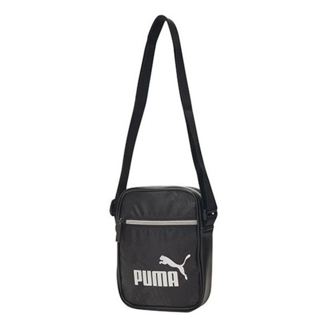 (WMNS) PUMA Portable Shoulder Bag 'Black White' 076974-01