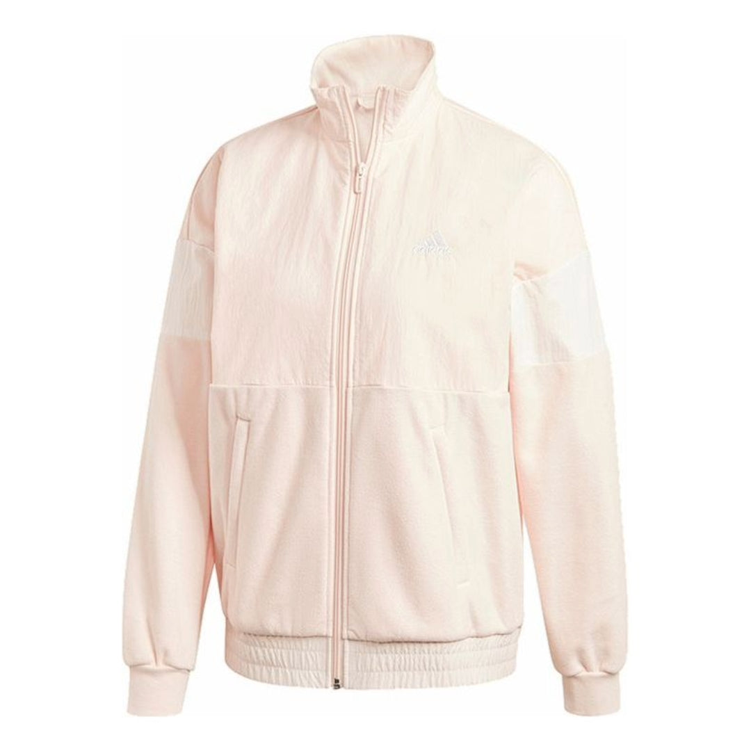 (WMNS) adidas Fav Track Top Asia Sizing 'Pink' GH6843