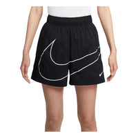(WMNS) Nike Sportswear Essential Woven Shorts Asia Sizing 'Black' HM4633-010