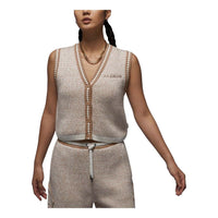 (WMNS) Air Jordan Knit Vest Asia Sizing 'Sail' FV7114-133