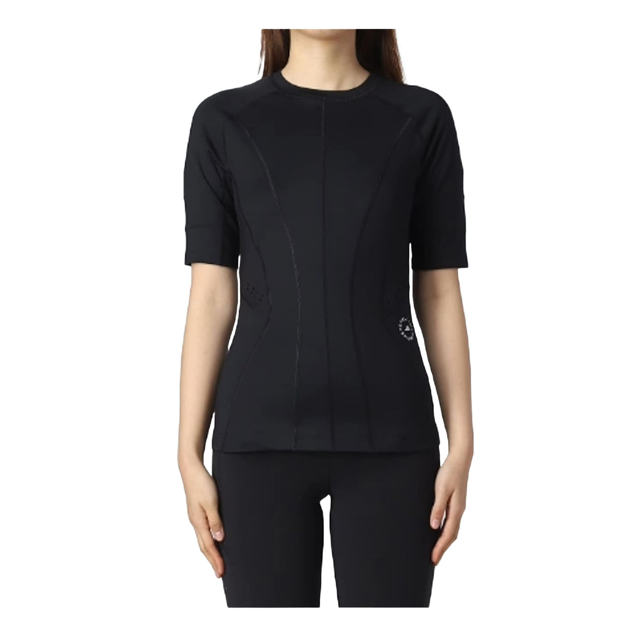 (WMNS) adidas by Stella McCartney TruePurpose Training T-Shirt Asia Sizing 'Black' HD9103